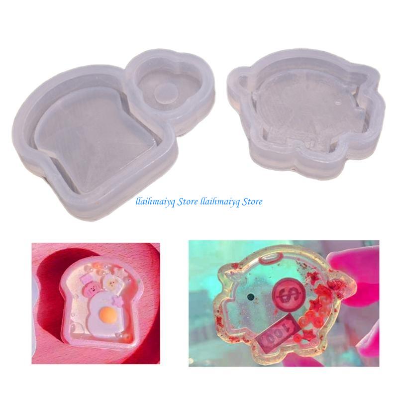 Silicone Epoxy Resin Molds Set - 573B 수지 금형 귀여운 실리콘 금형