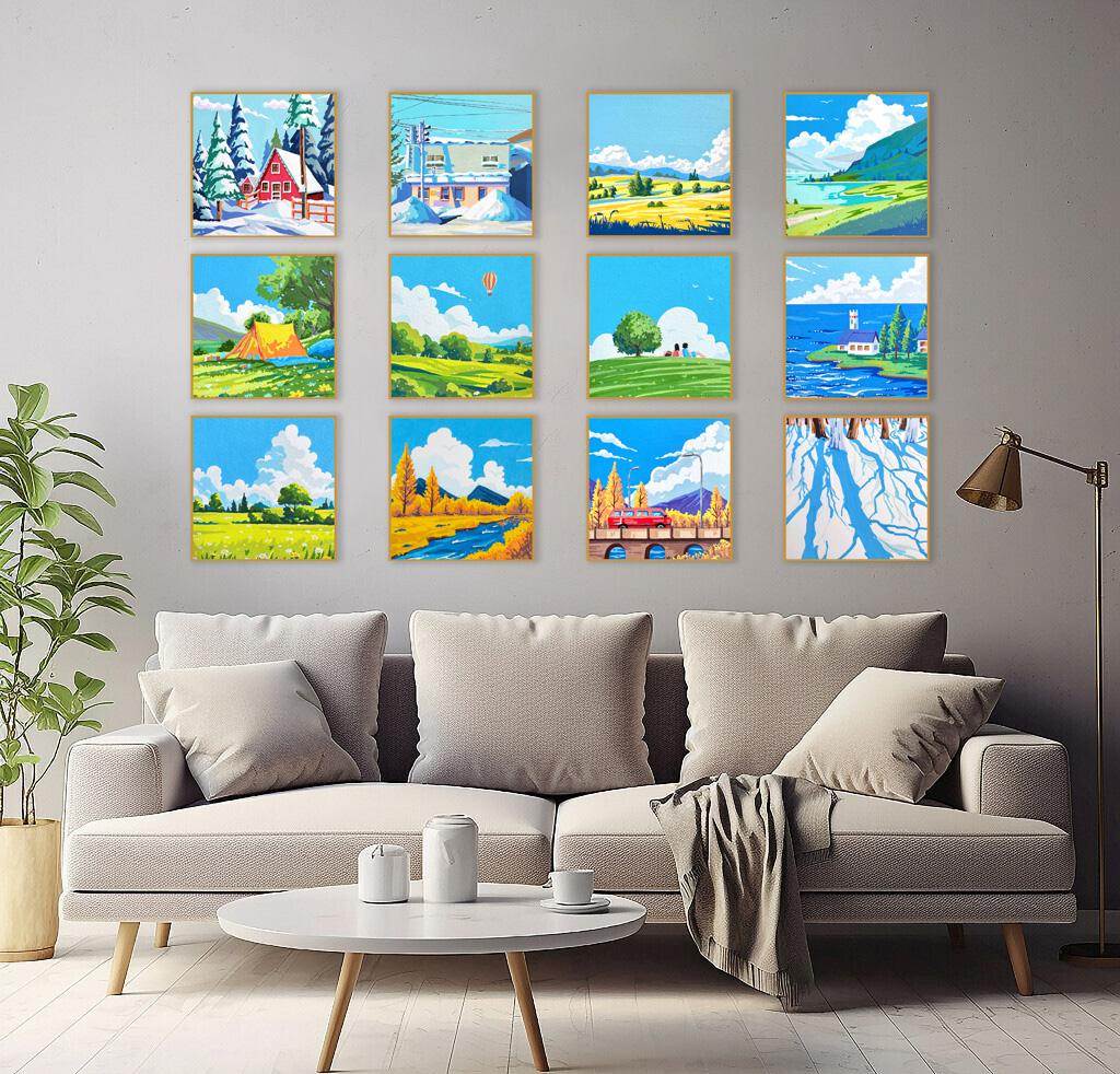 5D Diamond Painting Kit Full Drill - 포에버 영 5D DIY 다이아몬드 페인팅