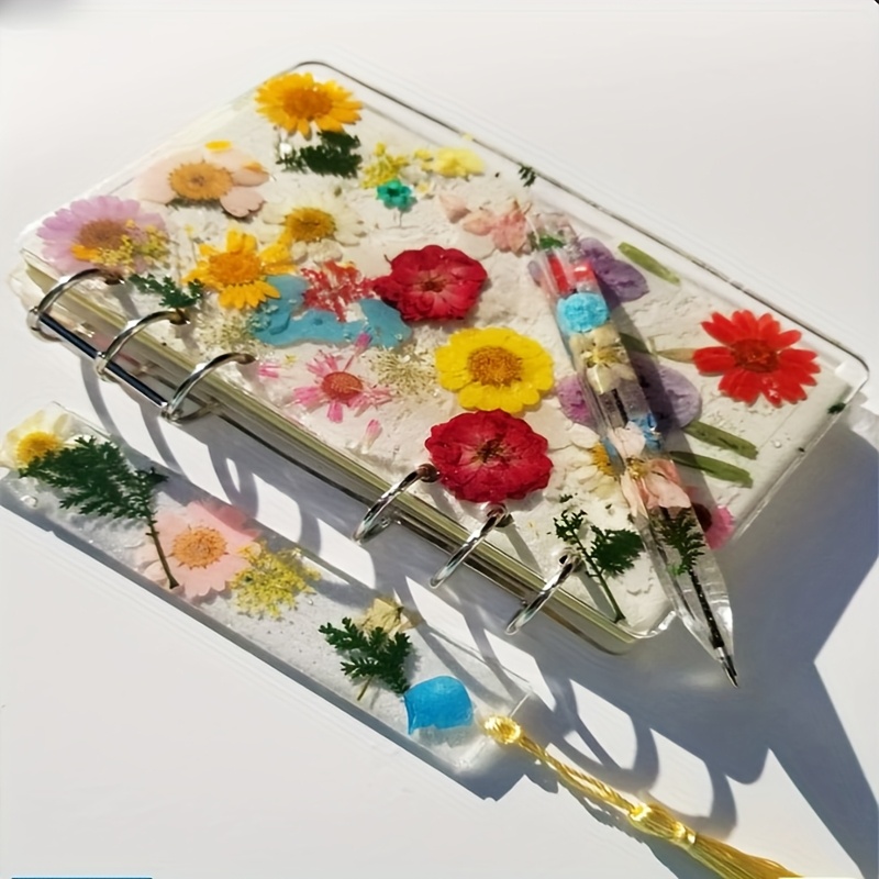 Silicone Epoxy Resin Molds Set - 실리콘 노트 커버 몰드 1세트(트리플 링