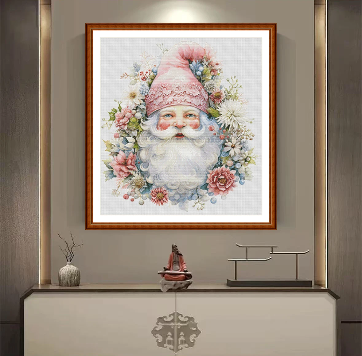 Cross Stitch Stamped Kits Beginners - [ZZ4491- 플라워 볼 드워프] 초보자를 위한