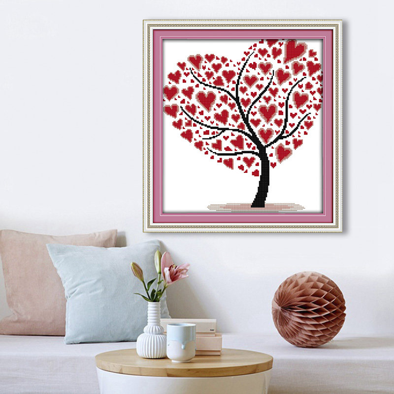 Cross Stitch Stamped Kits Beginners - 십자수 키트 스탬프된 11/16/14CT 프린트된 패턴