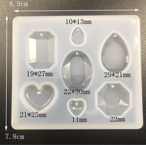 6가지 디자인의 실리콘 레진 몰드 세트 (에폭시 쥬얼리 - Silicone Epoxy Resin Molds Set 리뷰 및 가격