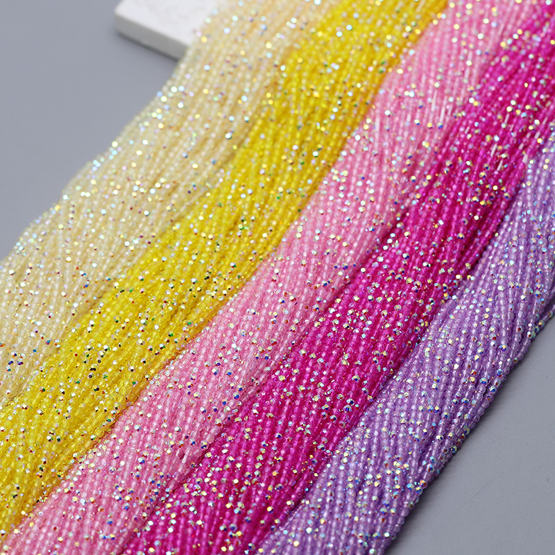 2mm (2줄 370개) 컬러 크리스탈 유리 비즈 시드 - Glass Seed Beads 2Mm Jewelry Making 리뷰 및 가격