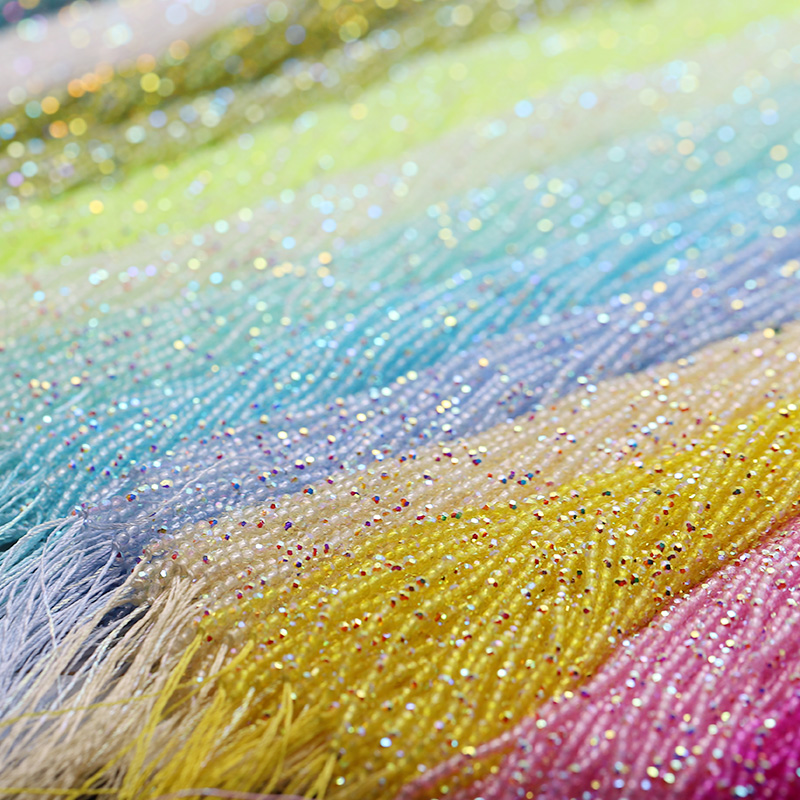 2mm (2줄 370개) 컬러 크리스탈 유리 비즈 시드 - Glass Seed Beads 2Mm Jewelry Making 리뷰 및 가격