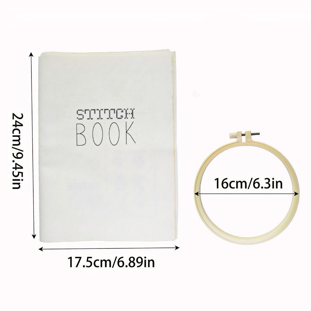 1세트 자수 스티치 연습용 책 키트, 24색 실, 후프 - Cotton Embroidery Thread Skeins 리뷰 및 가격
