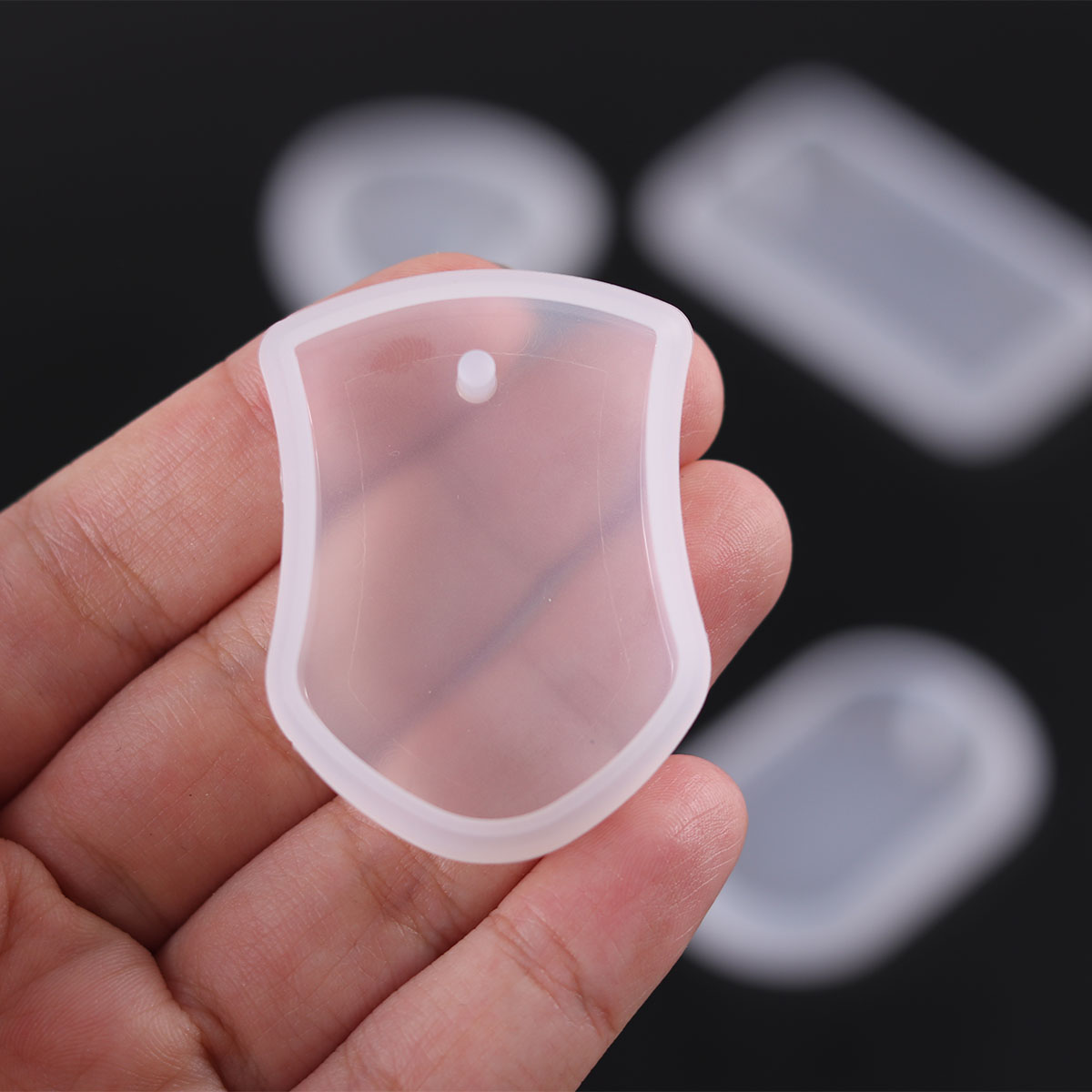 DIY 키 체인 펜던트 실리콘 몰드 세트, 크리스탈 에 - Silicone Epoxy Resin Molds Set 리뷰 및 가격