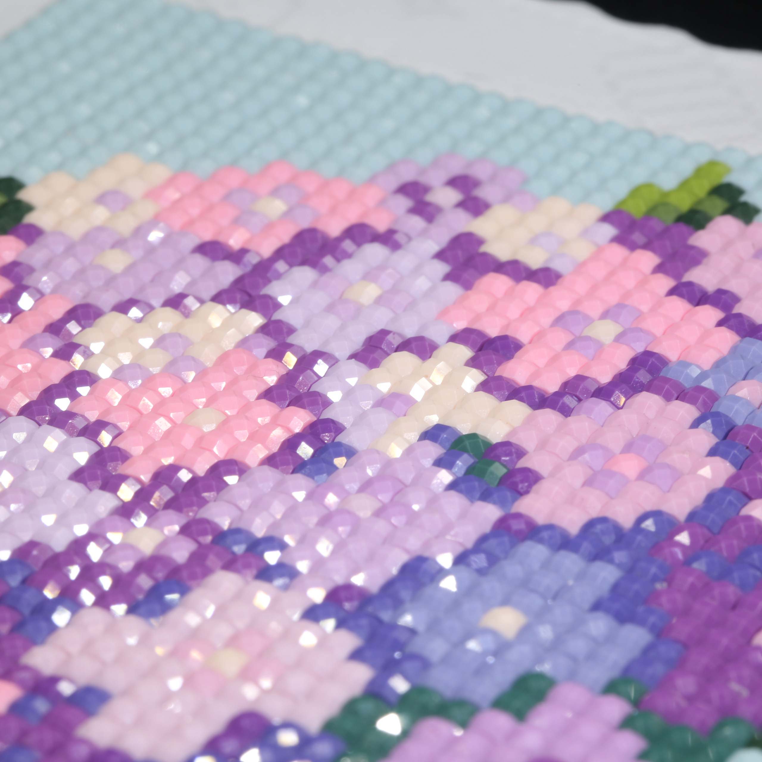 미니젬 ®   보라색 수국 5D 다이아몬드 페인팅 키트 - 5D Diamond Painting Kit Full Drill 리뷰 및 가격