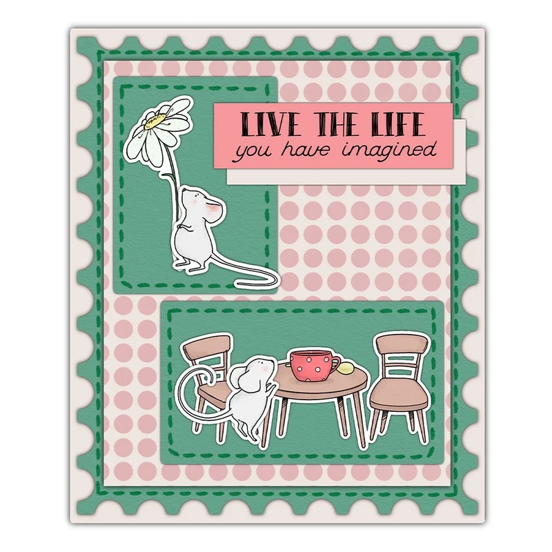 Suncraft 리틀 마우스 & 키친 클리어 스탬프 D - Clear Silicone Stamps For Card Making 리뷰 및 가격