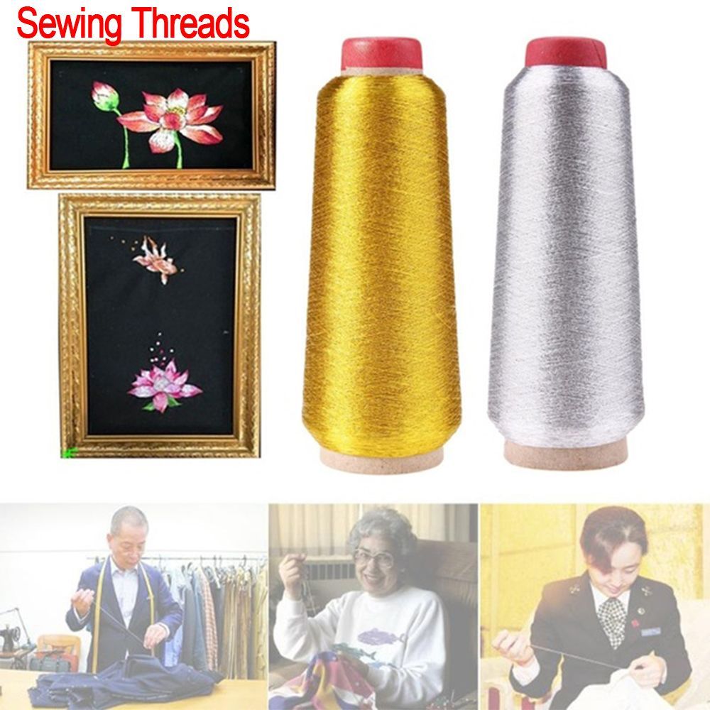 금/실버 자수 실, 컴퓨터 크로스 스티치 실, 섬유 금 - Cotton Embroidery Thread Skeins 리뷰 및 가격