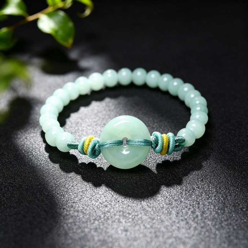 천연 에메랄드 블루 워터 피스 버클 비즈 팔찌 미얀마산 - Beading 리뷰 및 가격