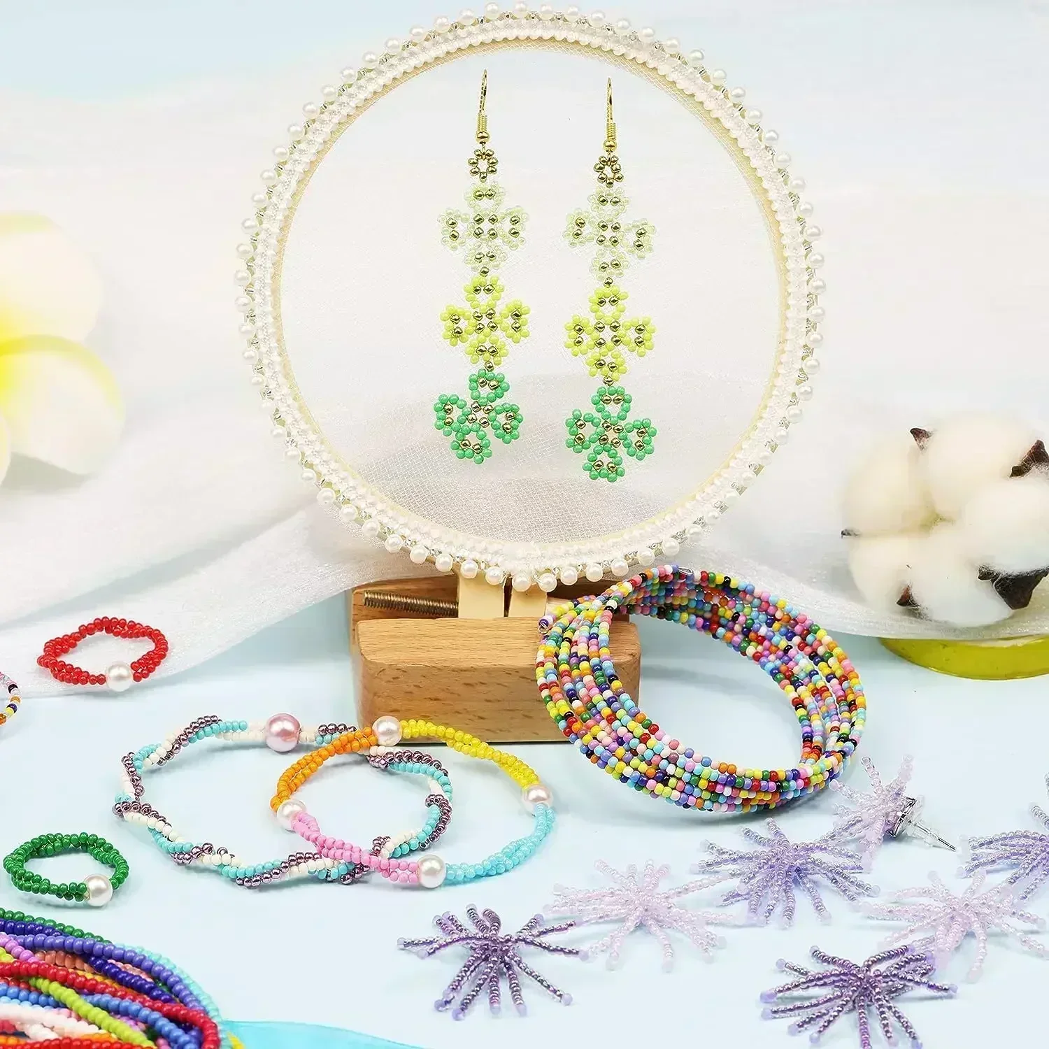 10g 2mm 3mm 4mm 구슬 체코 유리 씨앗 구슬 - Glass Seed Beads 2Mm Jewelry Making 리뷰 및 가격
