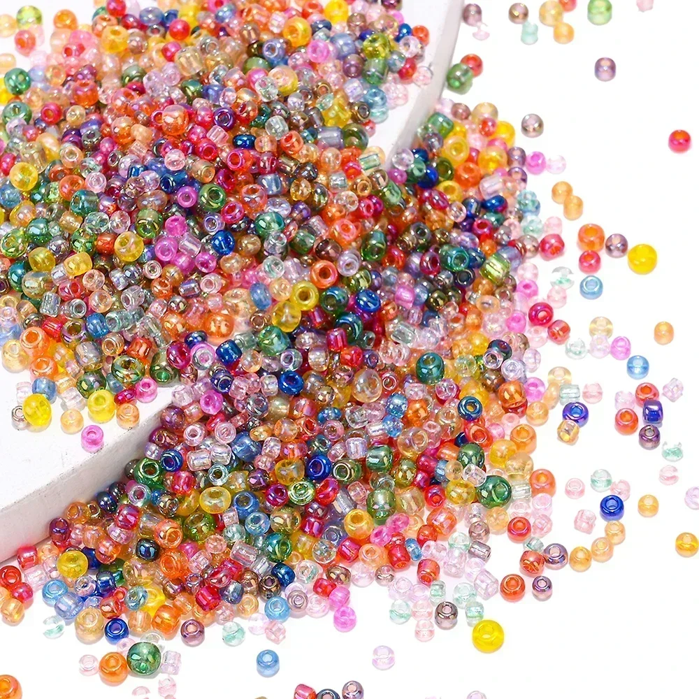 10g 2mm 3mm 4mm AB 색상 체코 유리 씨앗 - Glass Seed Beads 2Mm Jewelry Making 리뷰 및 가격