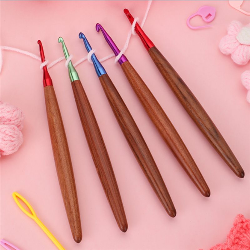 A59Z-관절염이 있는 손을 위한 인체공학적 나무 손잡 - Wooden Crochet Hooks Ergonomic Handle 리뷰 및 가격