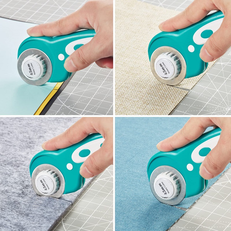 로터리 커터 45mm 패브릭 커팅 도구, 손잡이가 있는 - Rotary Cutter For Fabric 45Mm 리뷰 및 가격