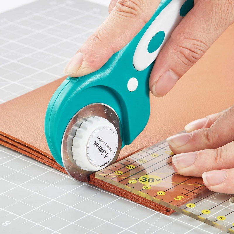 로터리 커터 45mm 패브릭 커팅 도구, 손잡이가 있는 - Rotary Cutter For Fabric 45Mm 리뷰 및 가격