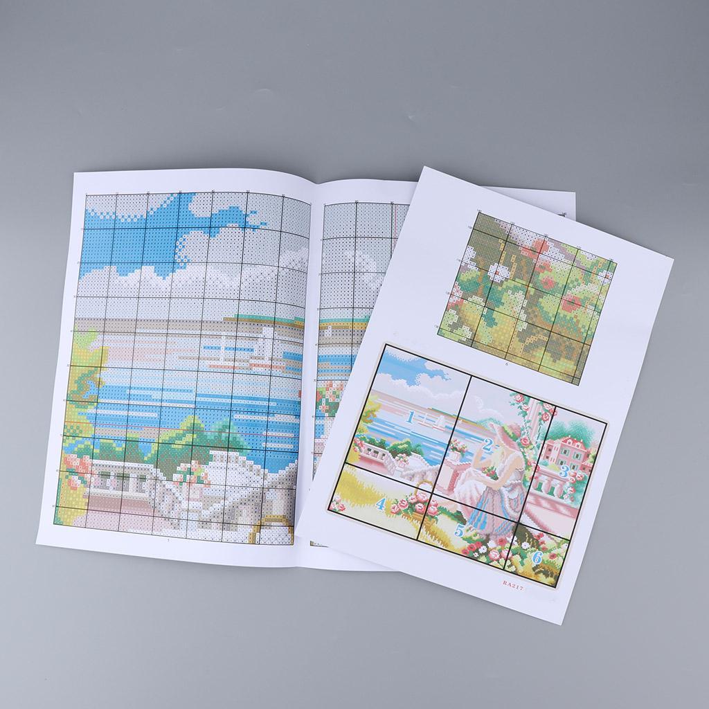 스탬프가 있는 십자수 키트, 미리 인쇄된 패턴, 면 바 - Cross Stitch Stamped Kits Beginners 리뷰 및 가격