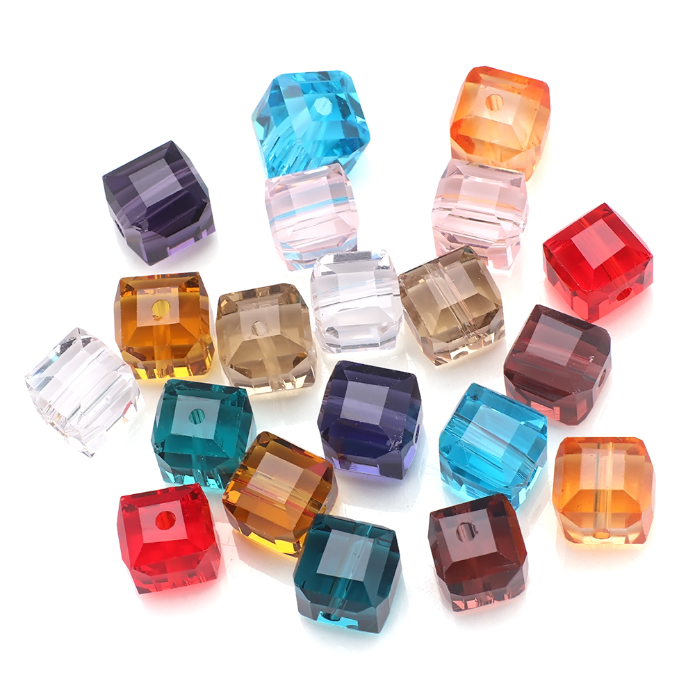 도매 스퀘어 비즈, 중국 비즈 면 크리스탈 유리 큐브  - Glass Seed Beads 2Mm Jewelry Making 리뷰 및 가격