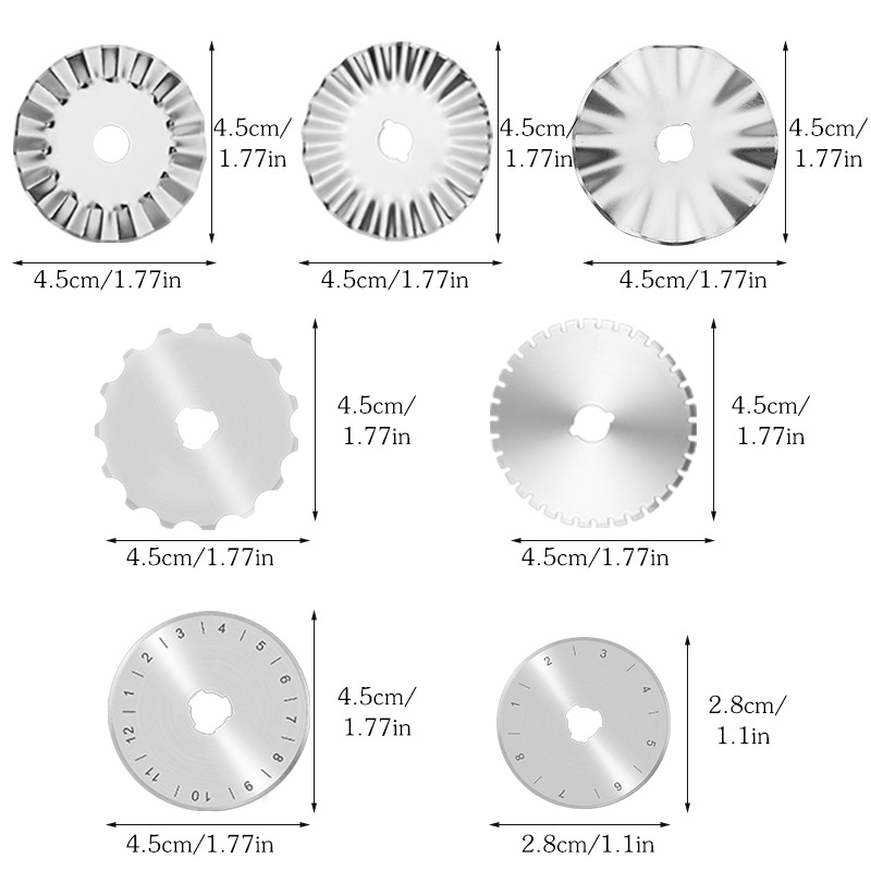 1PC 28/45mm 로터리 커터 블레이드 라운드 퀼팅 - Rotary Cutter For Fabric 45Mm 리뷰 및 가격