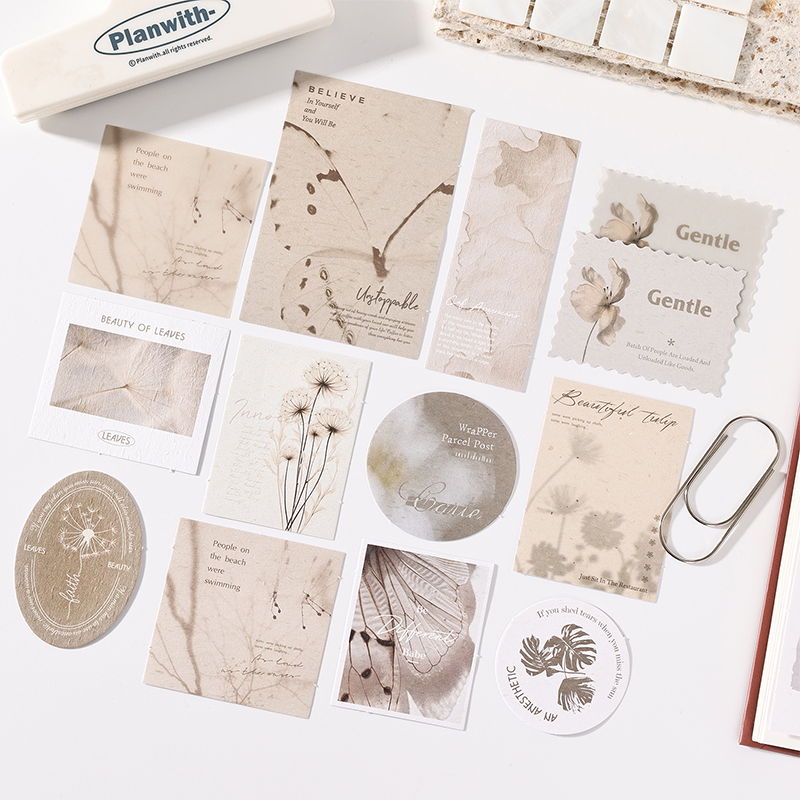JIANQI 30개 빈티지 종이 폰 데코용 레트로 문구 - Vintage Junk Journal Scrapbooking Paper 리뷰 및 가격