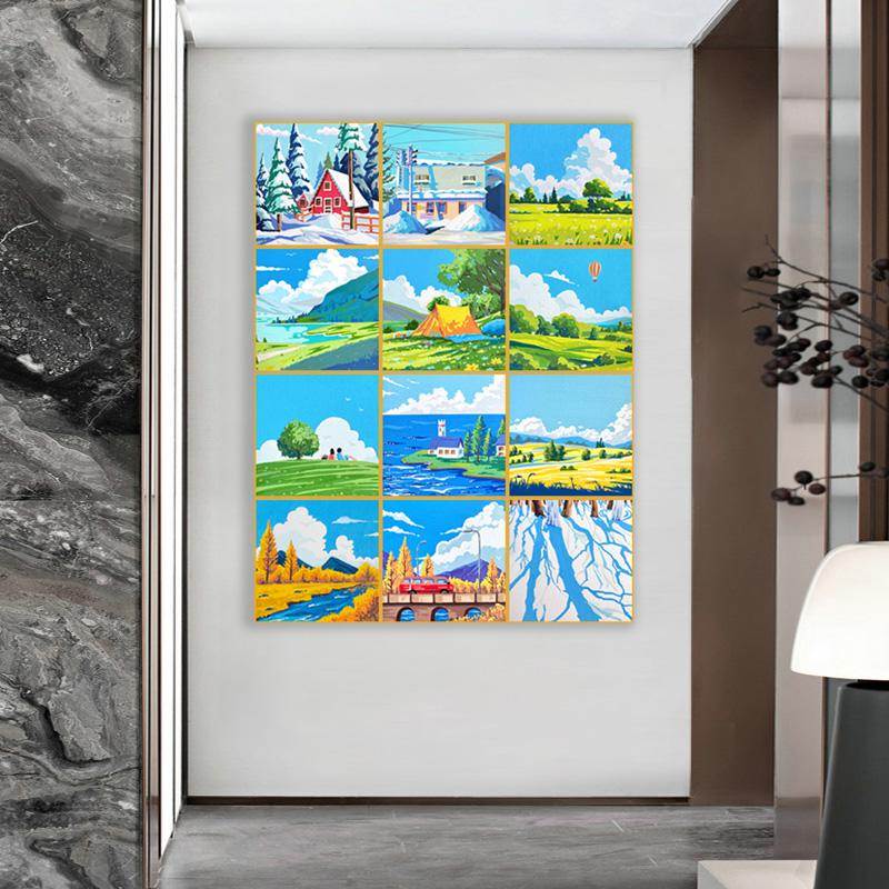포에버 영 5D DIY 다이아몬드 페인팅 키트 - 자연 - 5D Diamond Painting Kit Full Drill 리뷰 및 가격