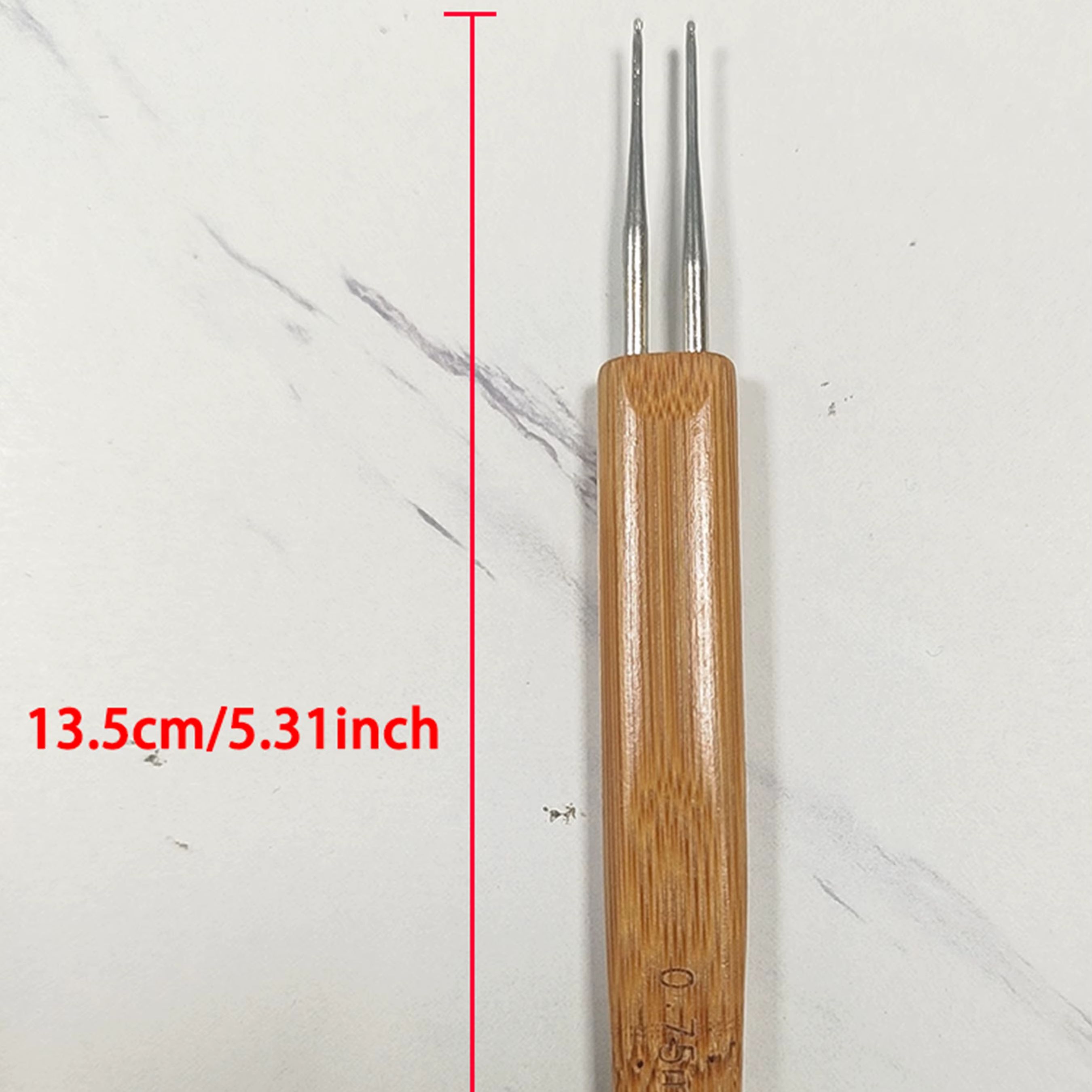 인체공학적 디자인의 대나무 손잡이 크로셰 바늘, DIY - Wooden Crochet Hooks Ergonomic Handle 리뷰 및 가격