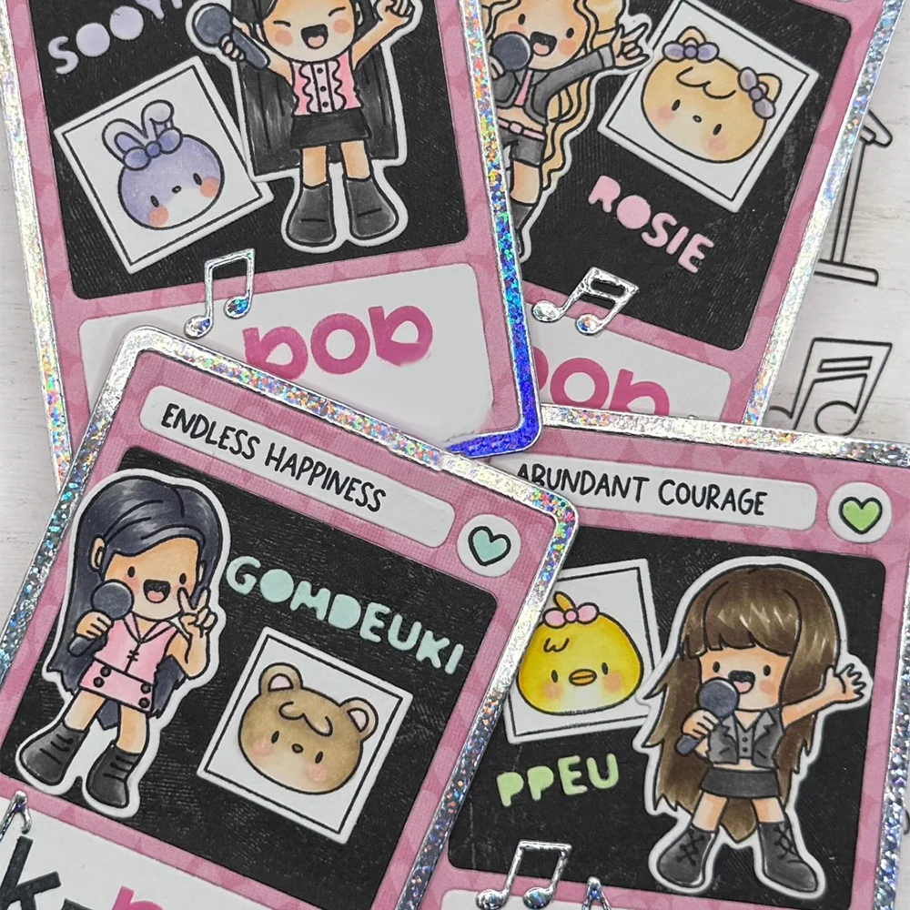 콘서트 보이 걸 밴드 DIY 스크랩북킹 공예 용품 스탬 - Clear Silicone Stamps For Card Making 리뷰 및 가격