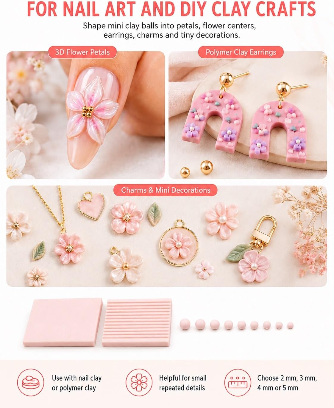 4개입 3D 프린트 클레이 젤 볼 메이커 도구, 3D  - Craft Tools 리뷰 및 가격
