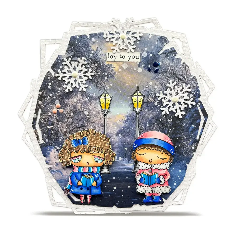 DIY 광대 우산과 어린 소녀 스크랩북킹 공예 용품 스 - Clear Silicone Stamps For Card Making 리뷰 및 가격