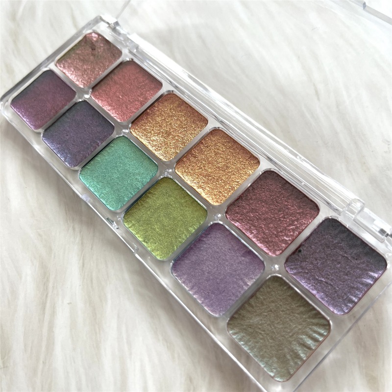 카멜레온 솔리드 수채화 물감 솔리드 펄리센트 수채화 안 - Watercolor Paint Set Solid Pigment 리뷰 및 가격