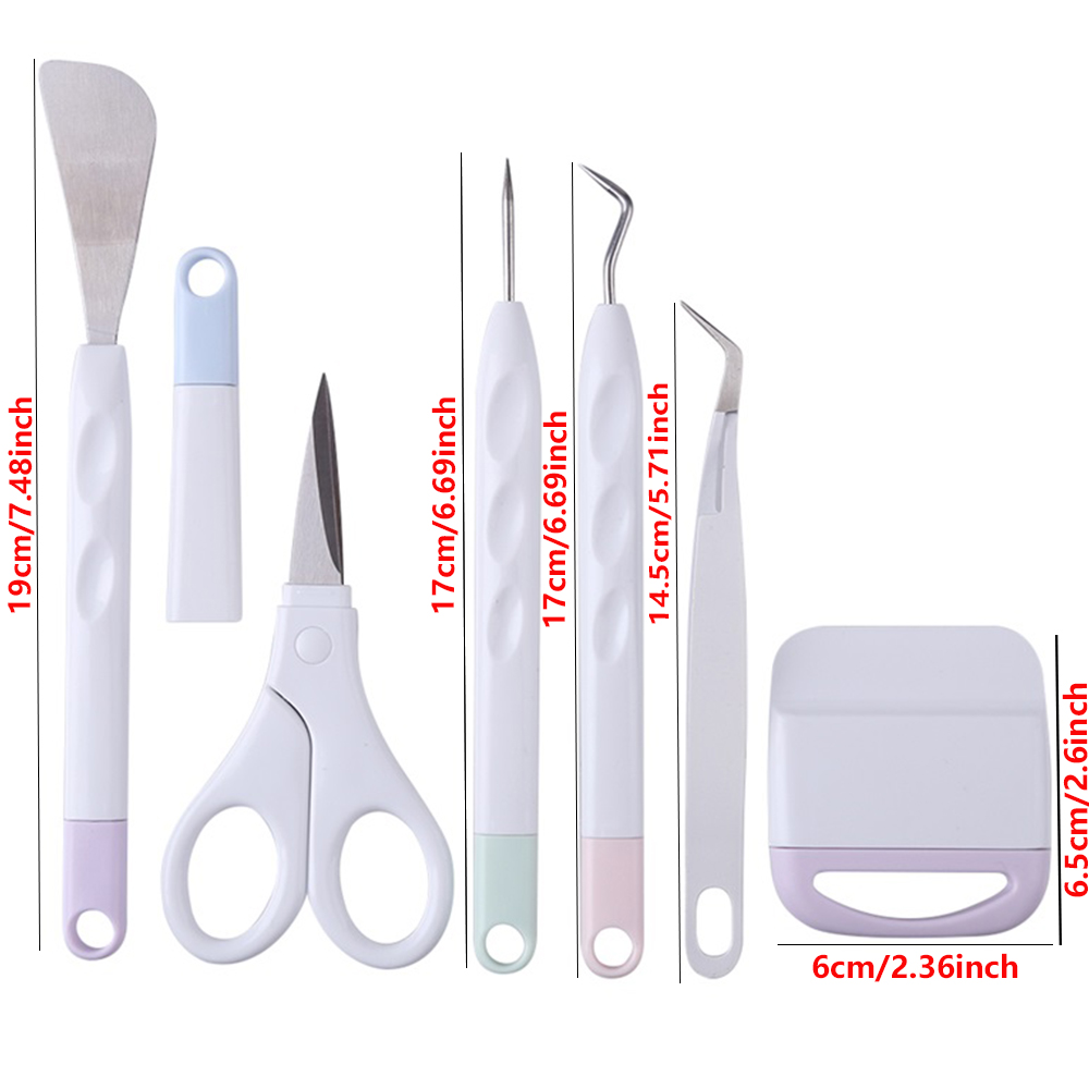 비닐 제거 도구 세트 공예 도구 스크레이퍼 핀셋 커팅  - Craft Tools 리뷰 및 가격