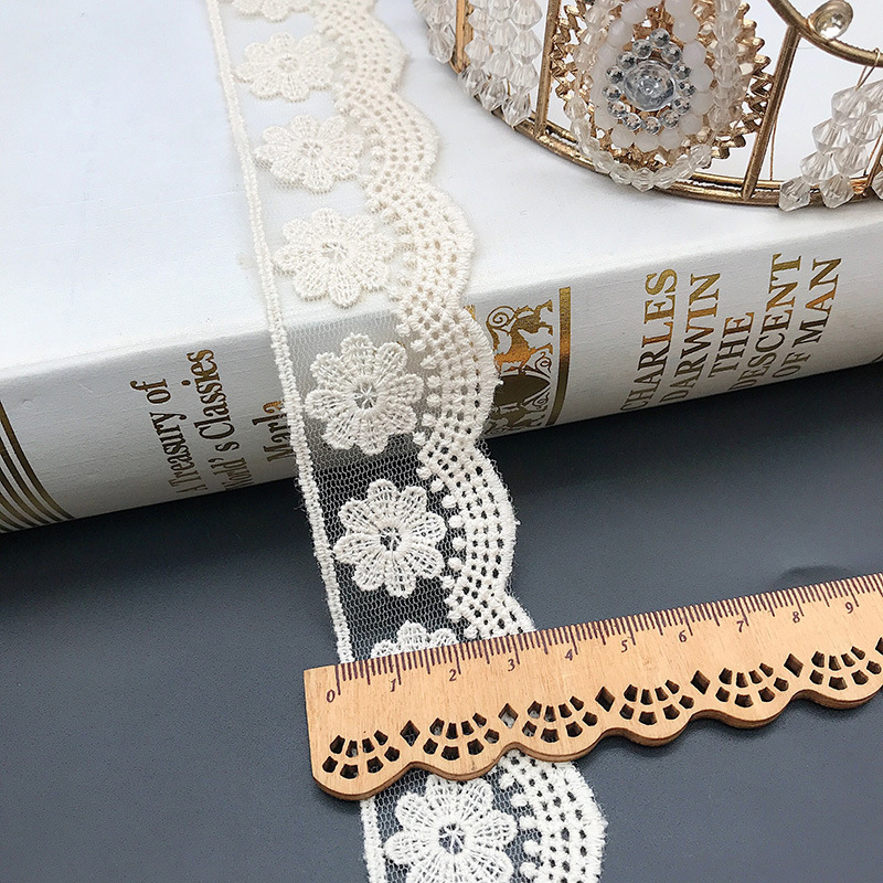 3 야드/로트 자수 화이트 베이지 코튼 스레드 Tull - Cotton Embroidery Thread Skeins 리뷰 및 가격
