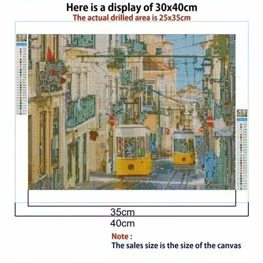 5D 풀라운드 다이아몬드 페인팅 키트 만화 속 행복한  - 5D Diamond Painting Kit Full Drill 리뷰 및 가격