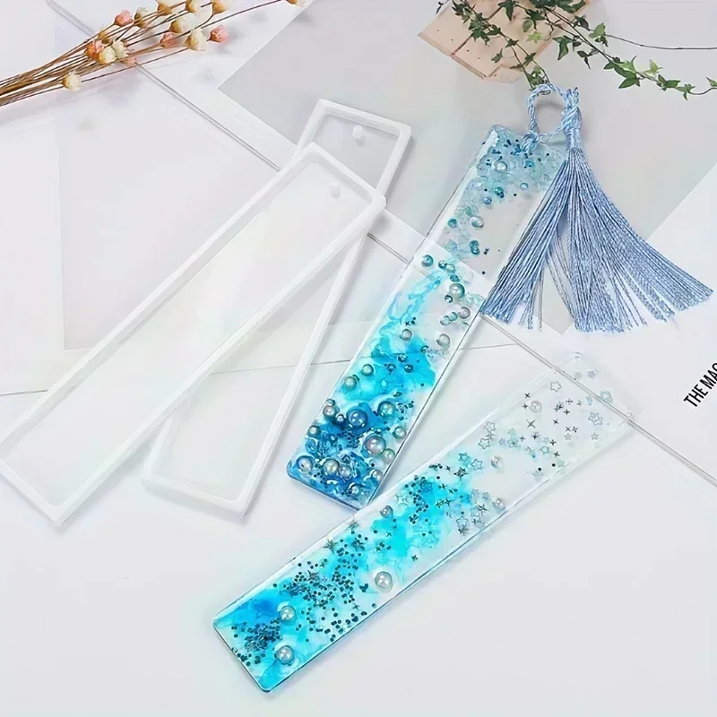 5개/대 DIY 직사각형 크리스탈 에폭시 수지 북마크  - Silicone Epoxy Resin Molds Set 리뷰 및 가격