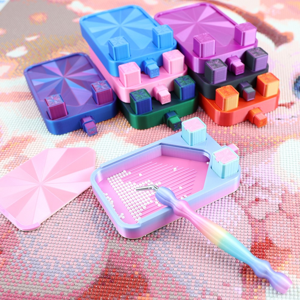 다색 다이아몬드 페인팅 트레이(2개의 쓰레기통 포함), - Painting Supplies 리뷰 및 가격