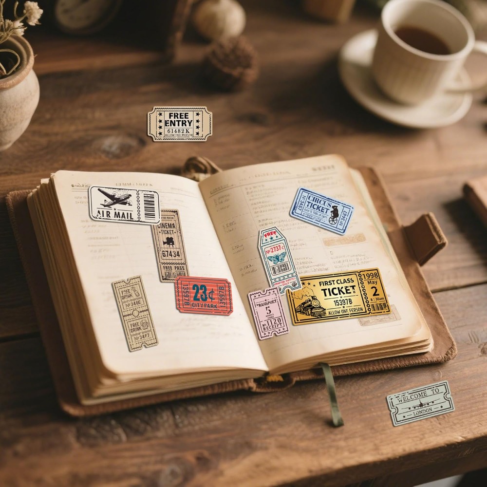빈티지 티켓 스크랩북킹을위한 클리어 스탬프 기차 비행기 - Clear Silicone Stamps For Card Making 리뷰 및 가격