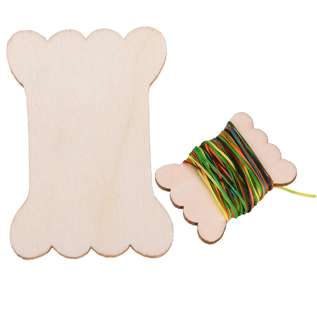 20PCS/40PCS/60PCS 뼈 모양의 나무 치실  - Cotton Embroidery Thread Skeins 리뷰 및 가격