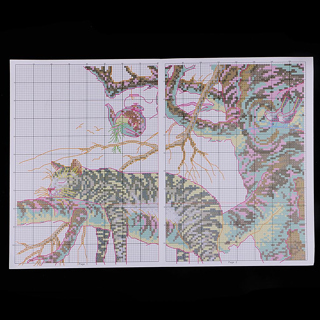 스탬프 자수 키트, 프리 프린트 완성 자수 세트, 초보 - Cross Stitch Stamped Kits Beginners 리뷰 및 가격